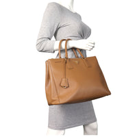 Prada Saffiano Lux Galleria Double Zip Tote Large