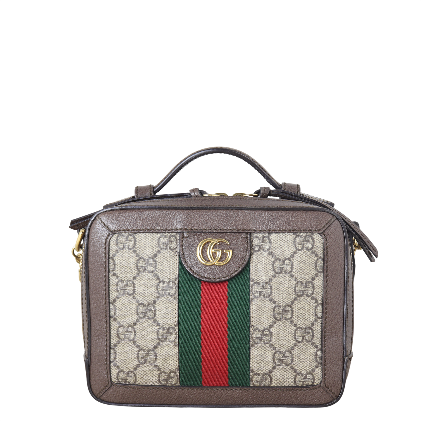 Gucci Ophidia GG Supreme Mini Top Handle Shoulder Bag