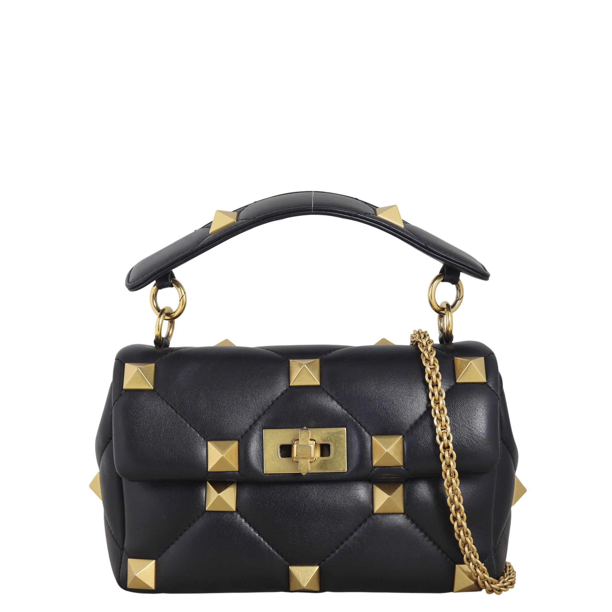 Valentino Roman Stud Shoulder Bag Medium