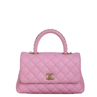 Chanel Coco Chain Top Handle Mini Bag
