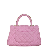Chanel Coco Chain Top Handle Mini Bag