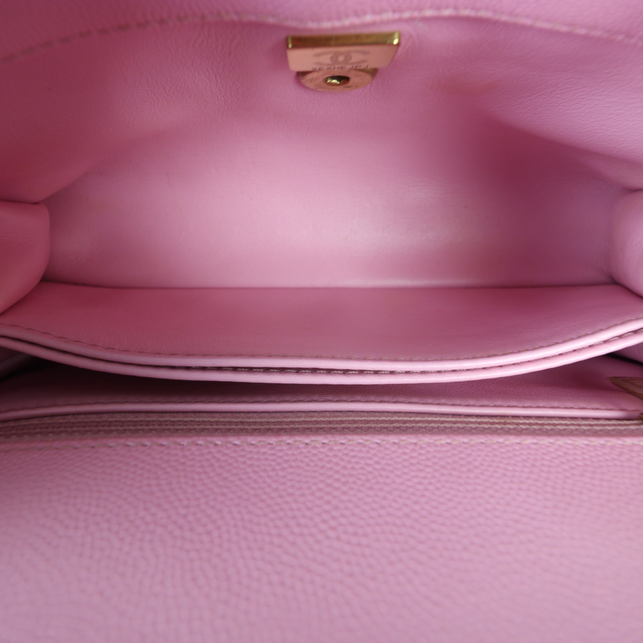 Chanel Coco Chain Top Handle Mini Bag