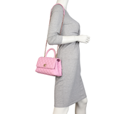 Chanel Coco Chain Top Handle Mini Bag