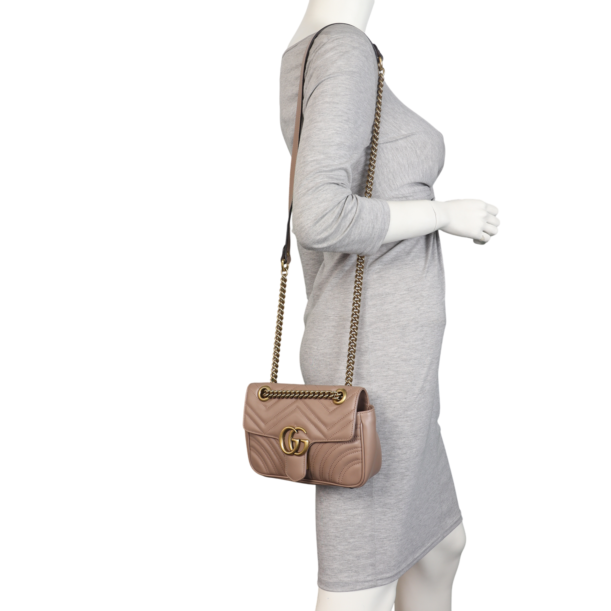 Gucci GG Marmont Matelasse Small Shoulder Bag