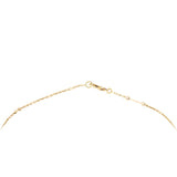 Van Cleef & Arpels Vintage Alhambra Mother of Pearl 18k Yellow Gold Necklace