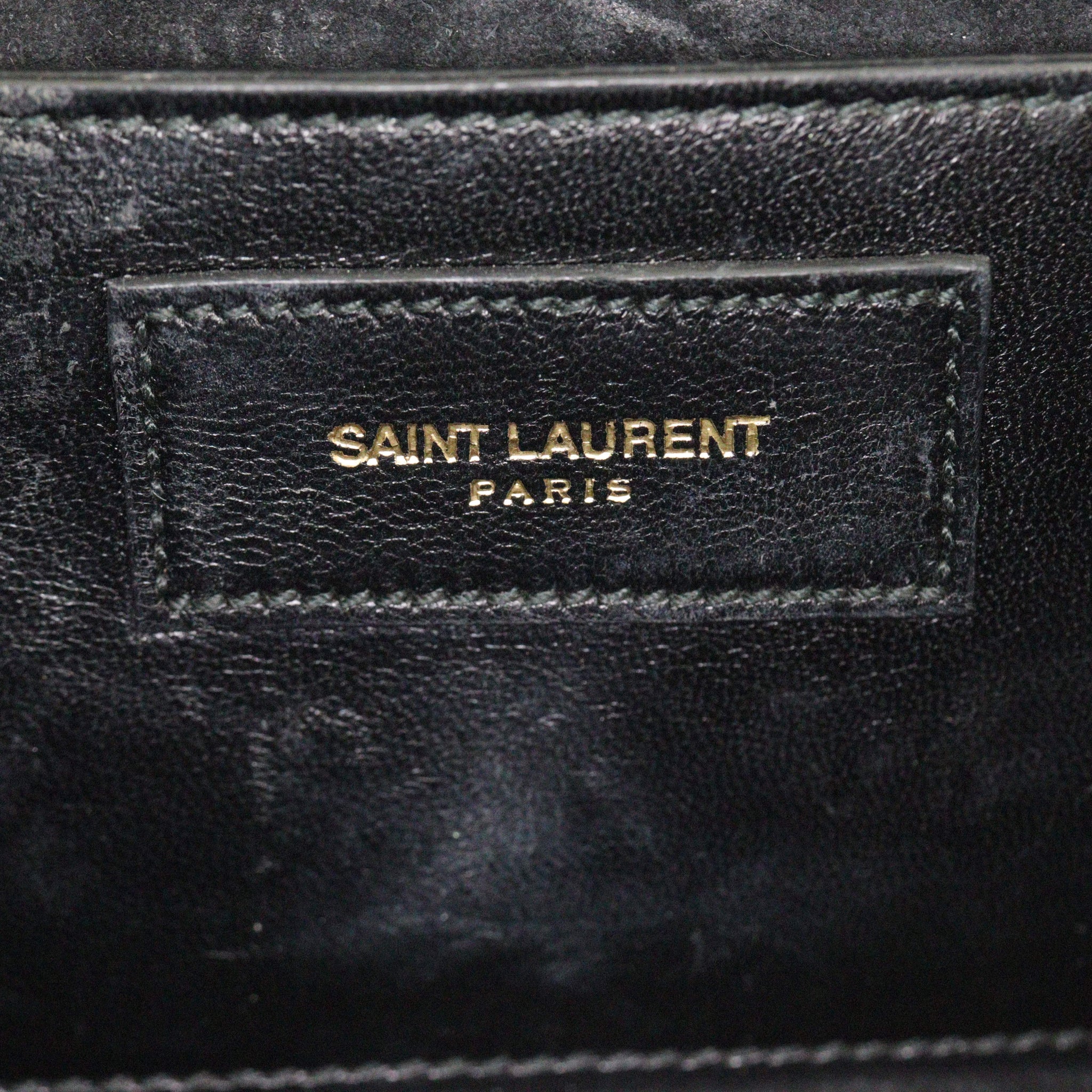 Saint Laurent Kate Monogram Clutch Patent