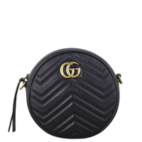 Gucci GG Marmont Round Chain Shoulder Bag