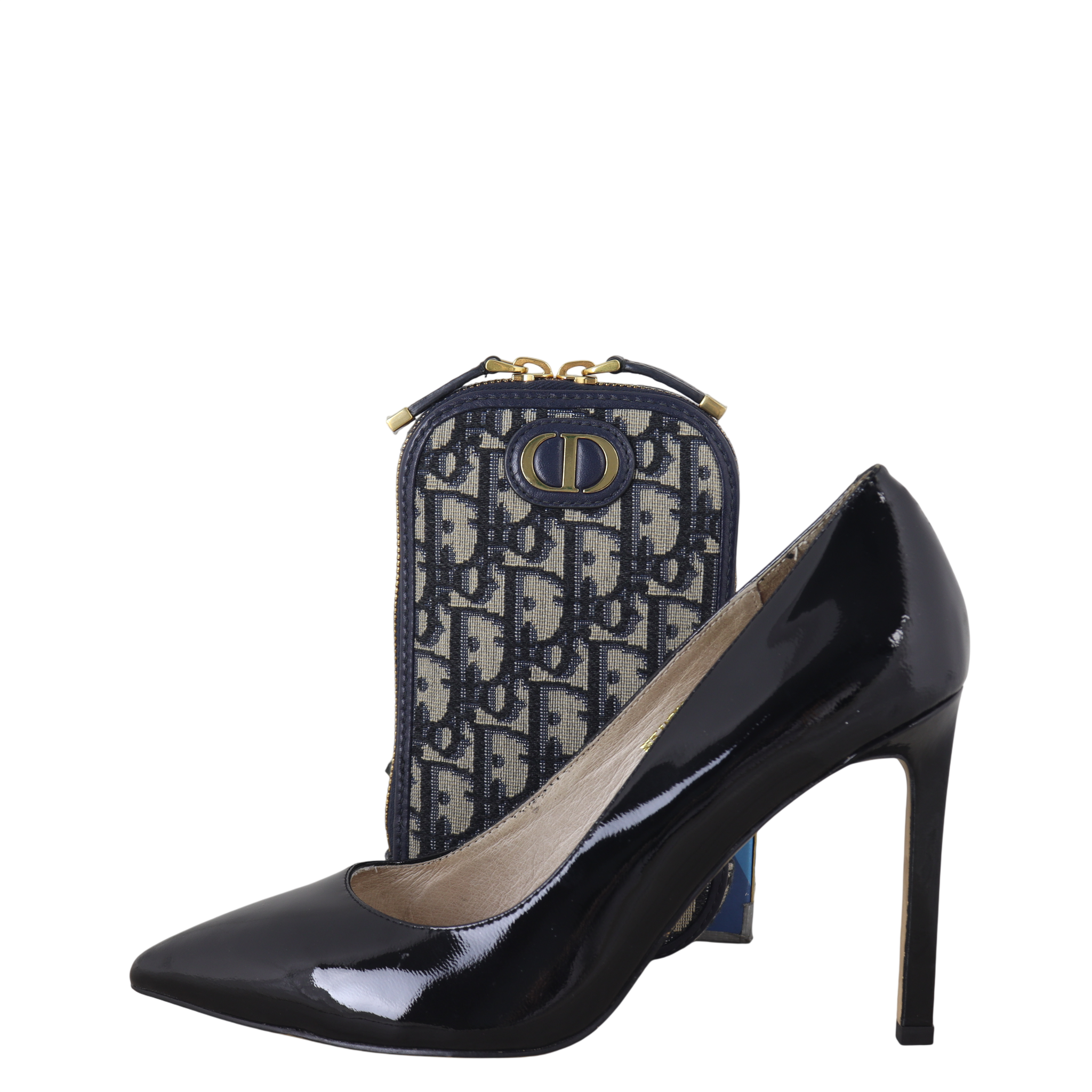 Dior 30 Montaigne Phone Holder Oblique