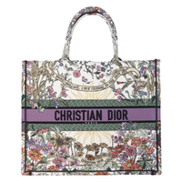Dior Book Tote Large Floral