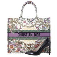 Dior Book Tote Large Floral