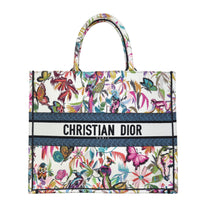 Dior Book Tote Large Butterflies