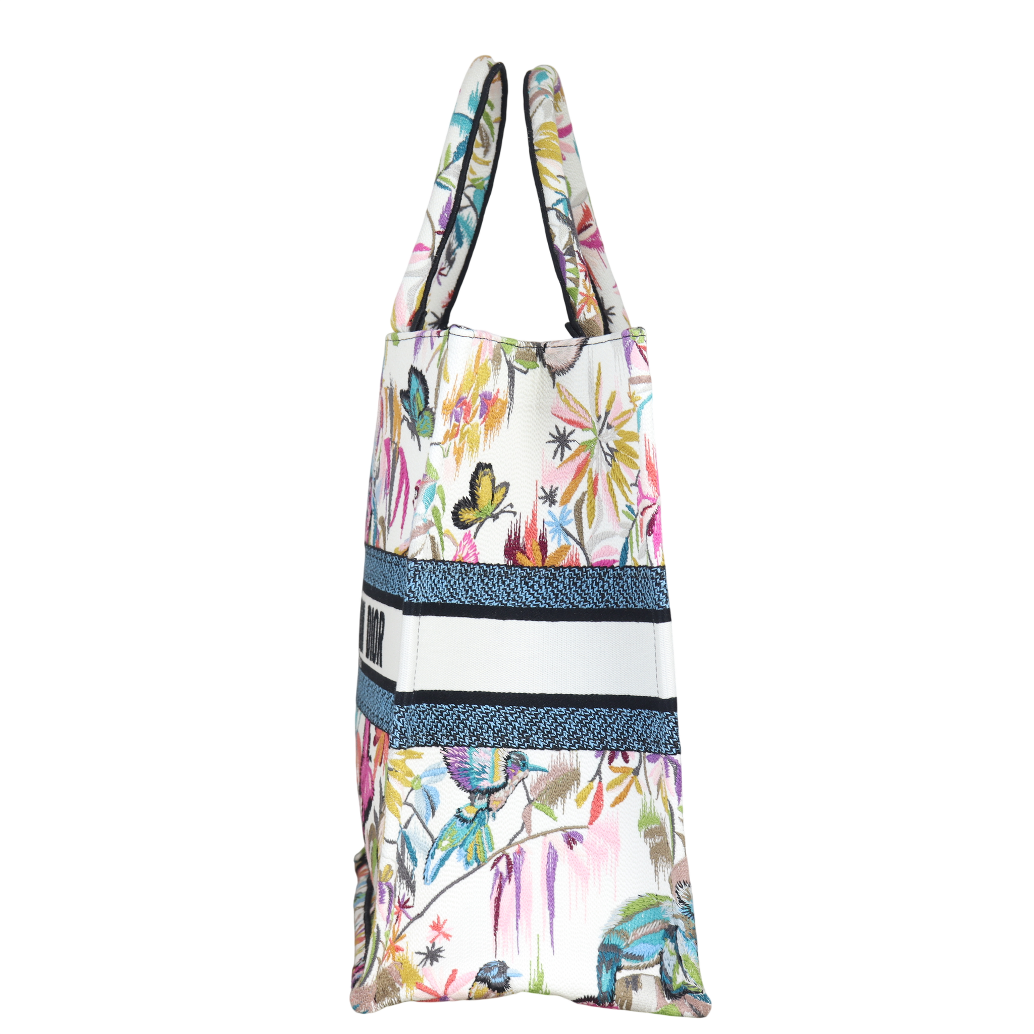 Dior Book Tote Large Butterflies