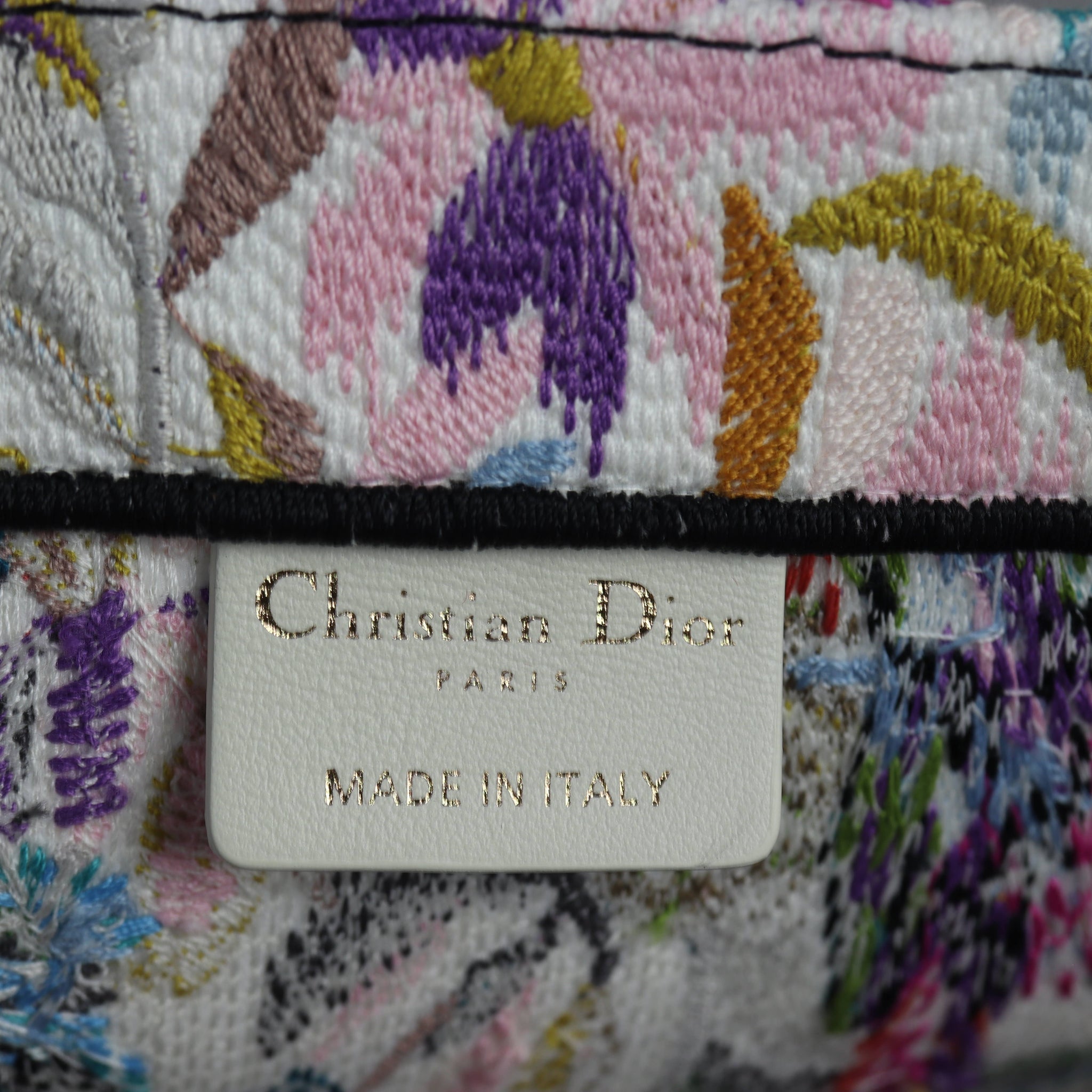 Dior Book Tote Large Butterflies