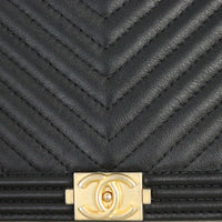 Chanel Boy Long Flap Wallet Chevron