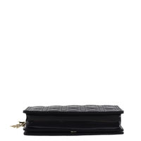 Dior Lady Dior Patent Cannage Pouch
