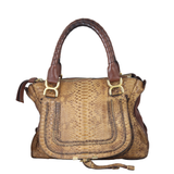 Chloe Marcie Satchel Python