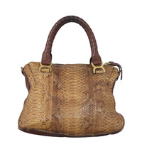 Chloe Marcie Satchel Python