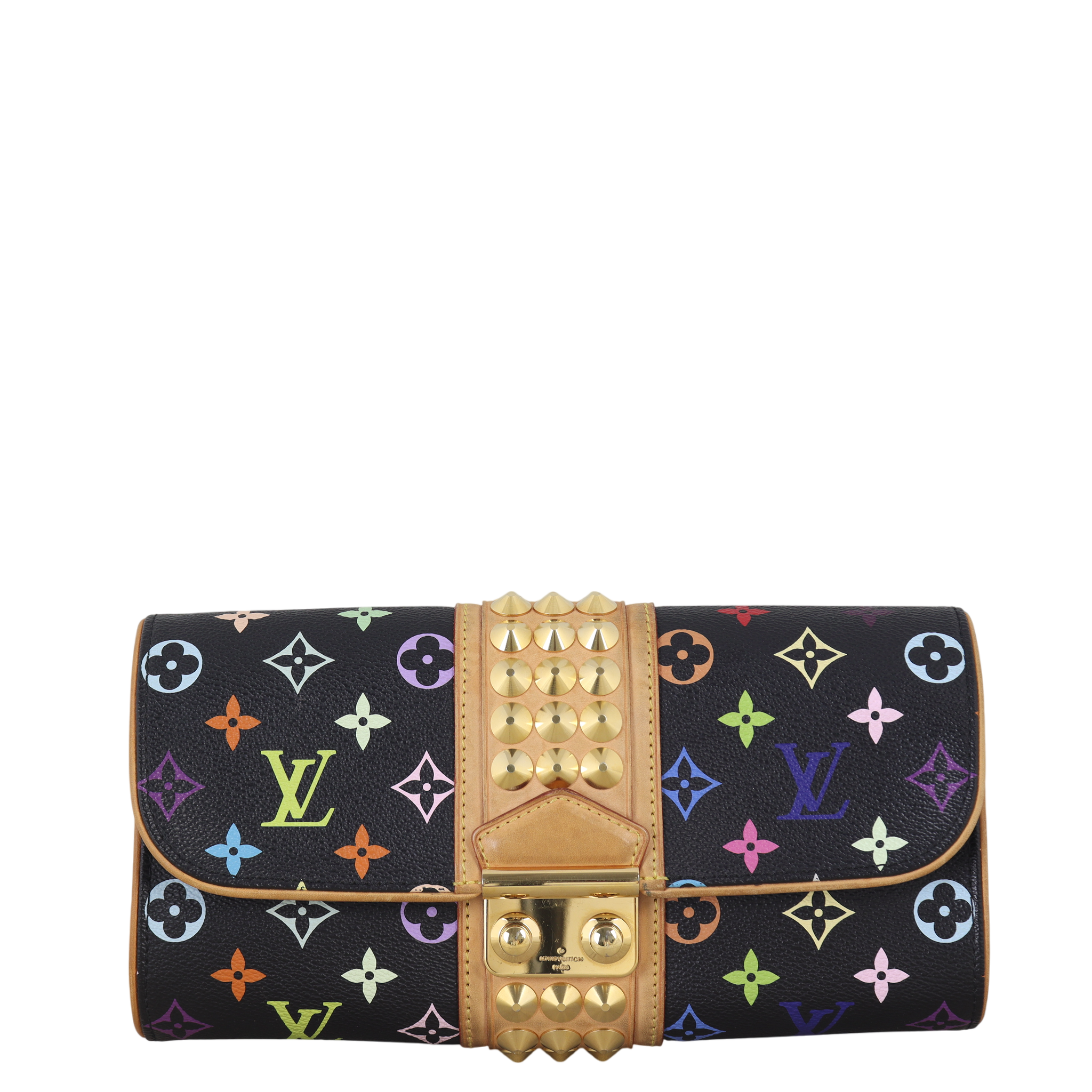 Louis Vuitton Courtney Clutch Monogram Multicolore