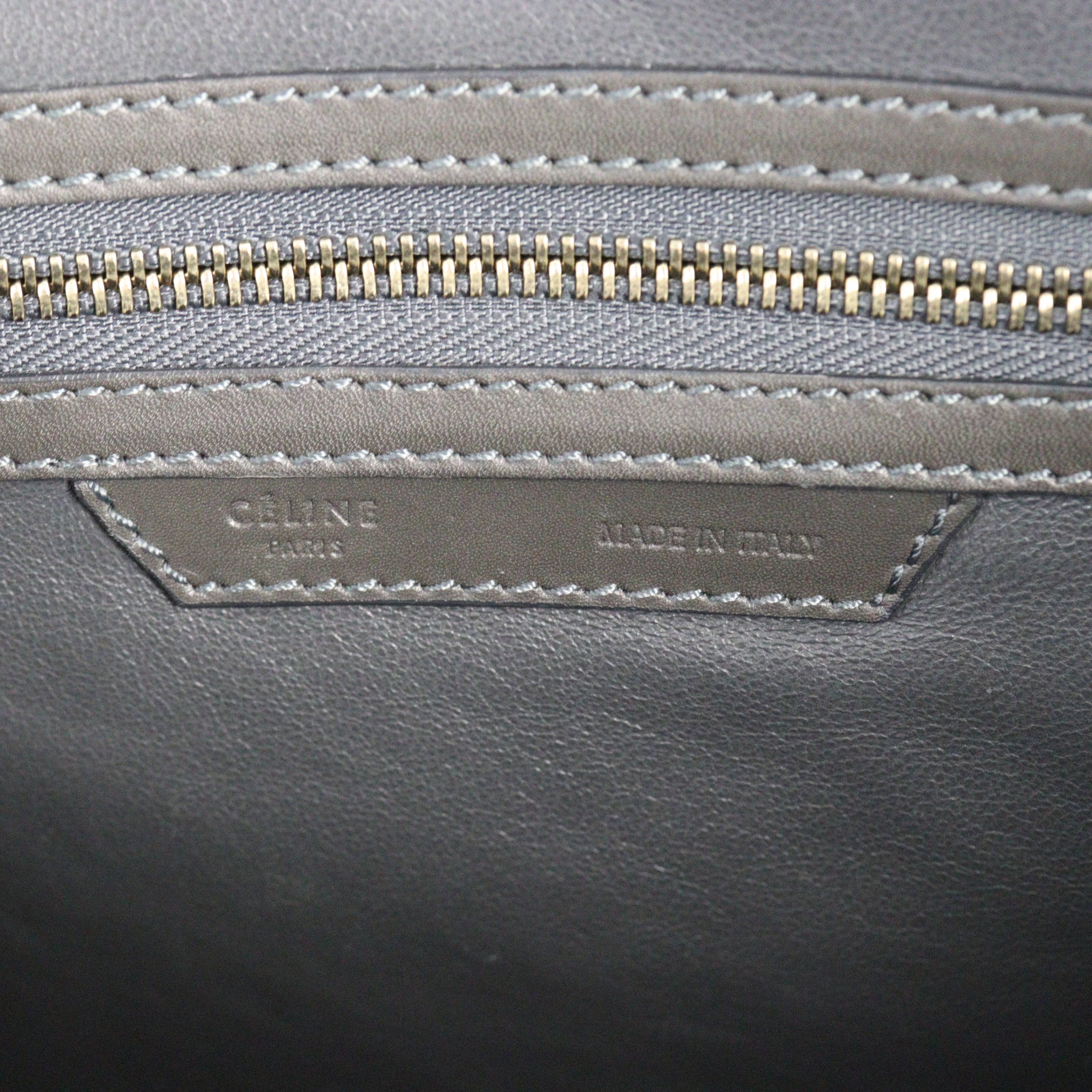 Celine Mini Luggage Tote Python