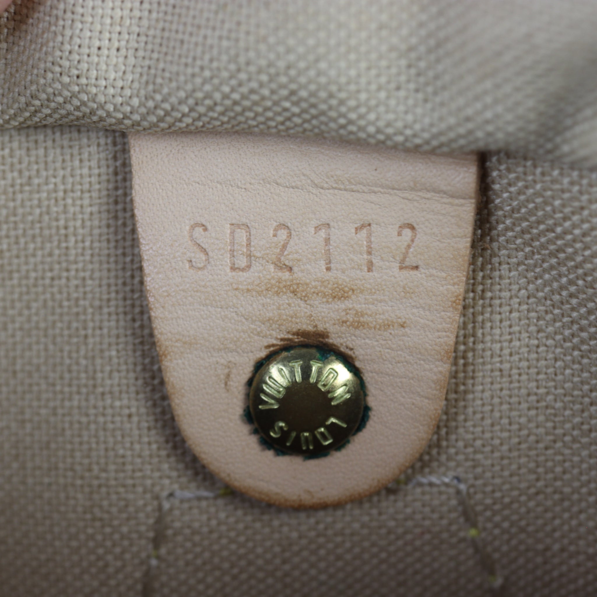 Louis Vuitton Speedy 25 Damier Azur