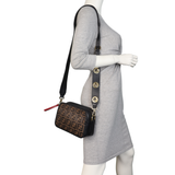 Fendi FF Embossed Camera Bag