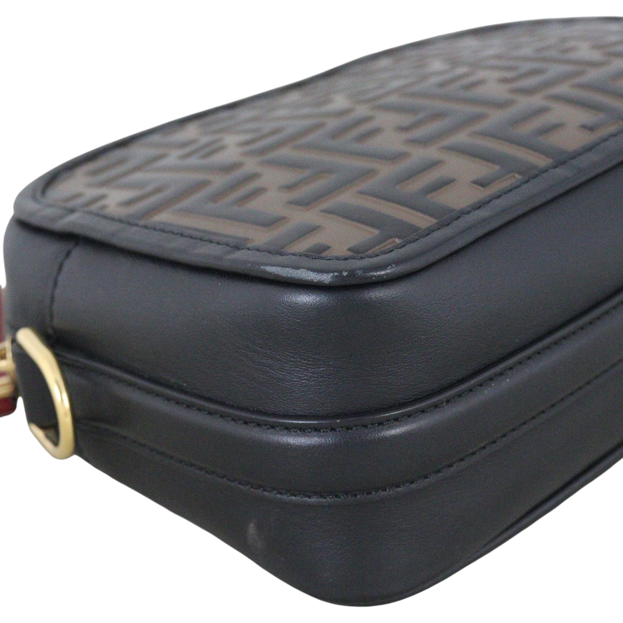 Fendi FF Embossed Camera Bag
