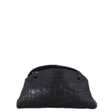 Chanel Just Mademoiselle Bowler Bag Croc Embossed Mini