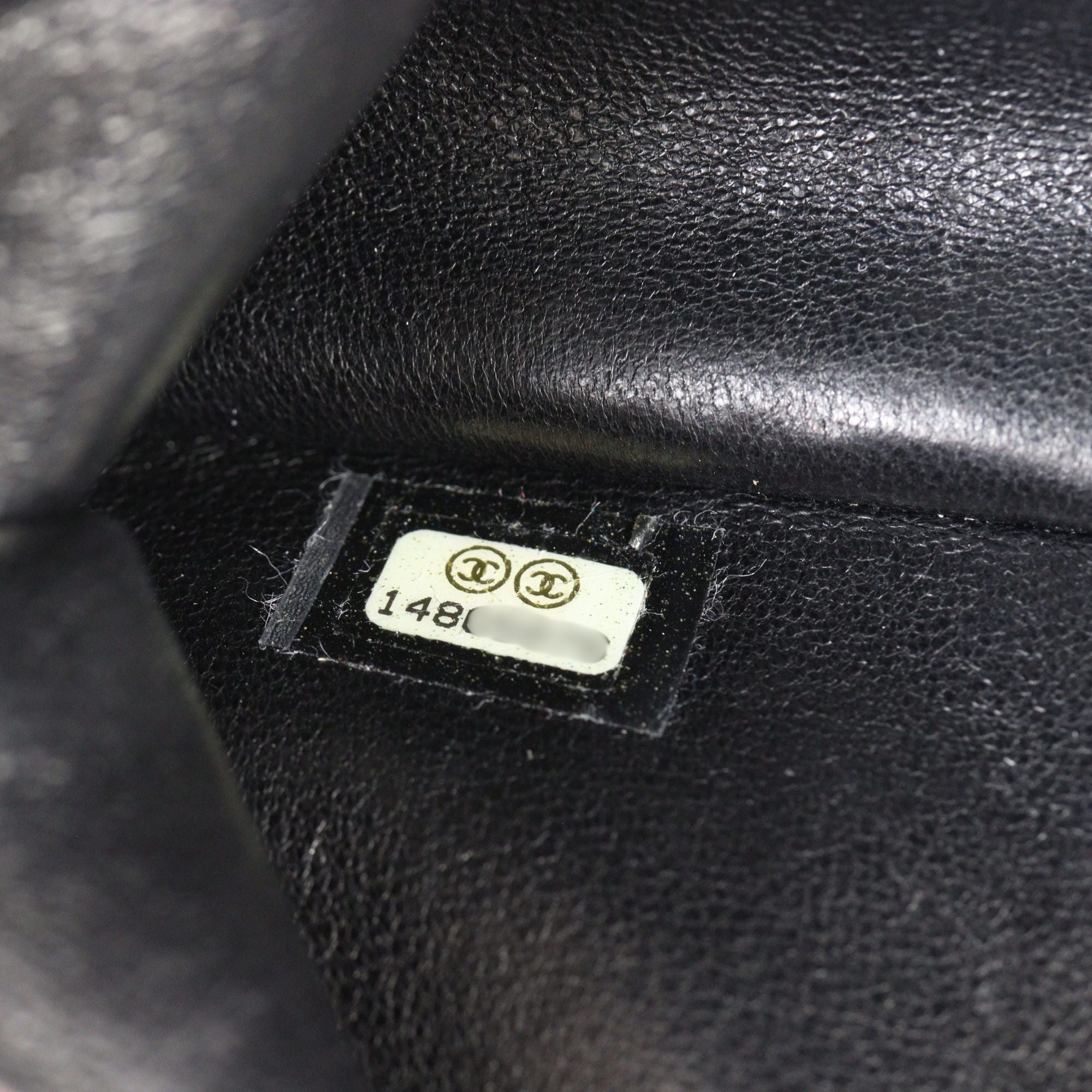 Chanel Just Mademoiselle Bowler Bag Croc Embossed Mini