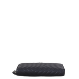Chanel Chevron Zipped Wallet