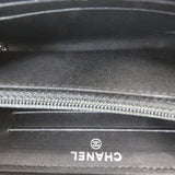 Chanel Chevron Zipped Wallet