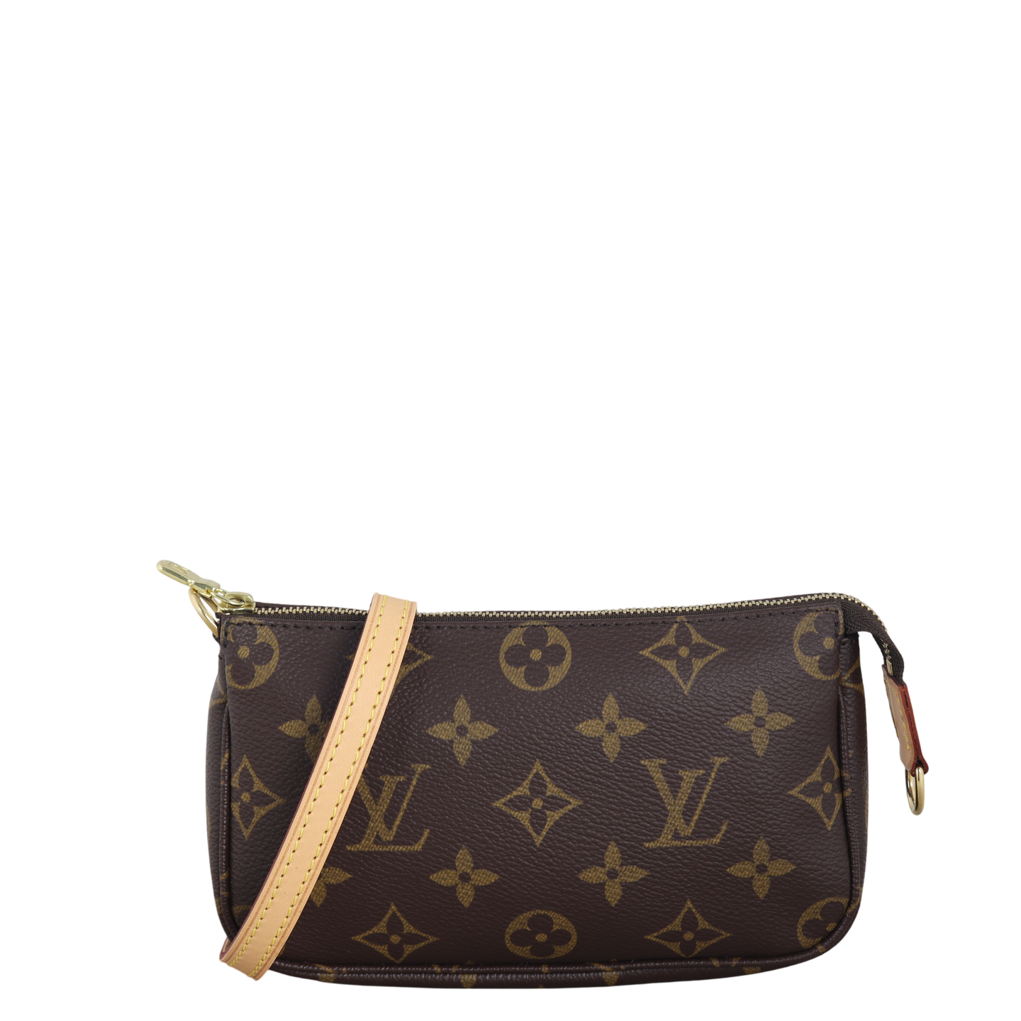 Louis Vuitton Mini Pochette Accessoires Monogram with Long Strap