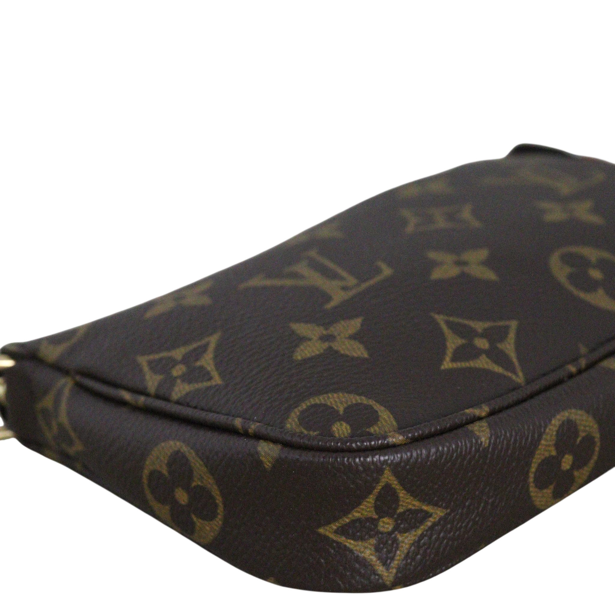 Louis Vuitton Mini Pochette Accessoires Monogram with Long Strap