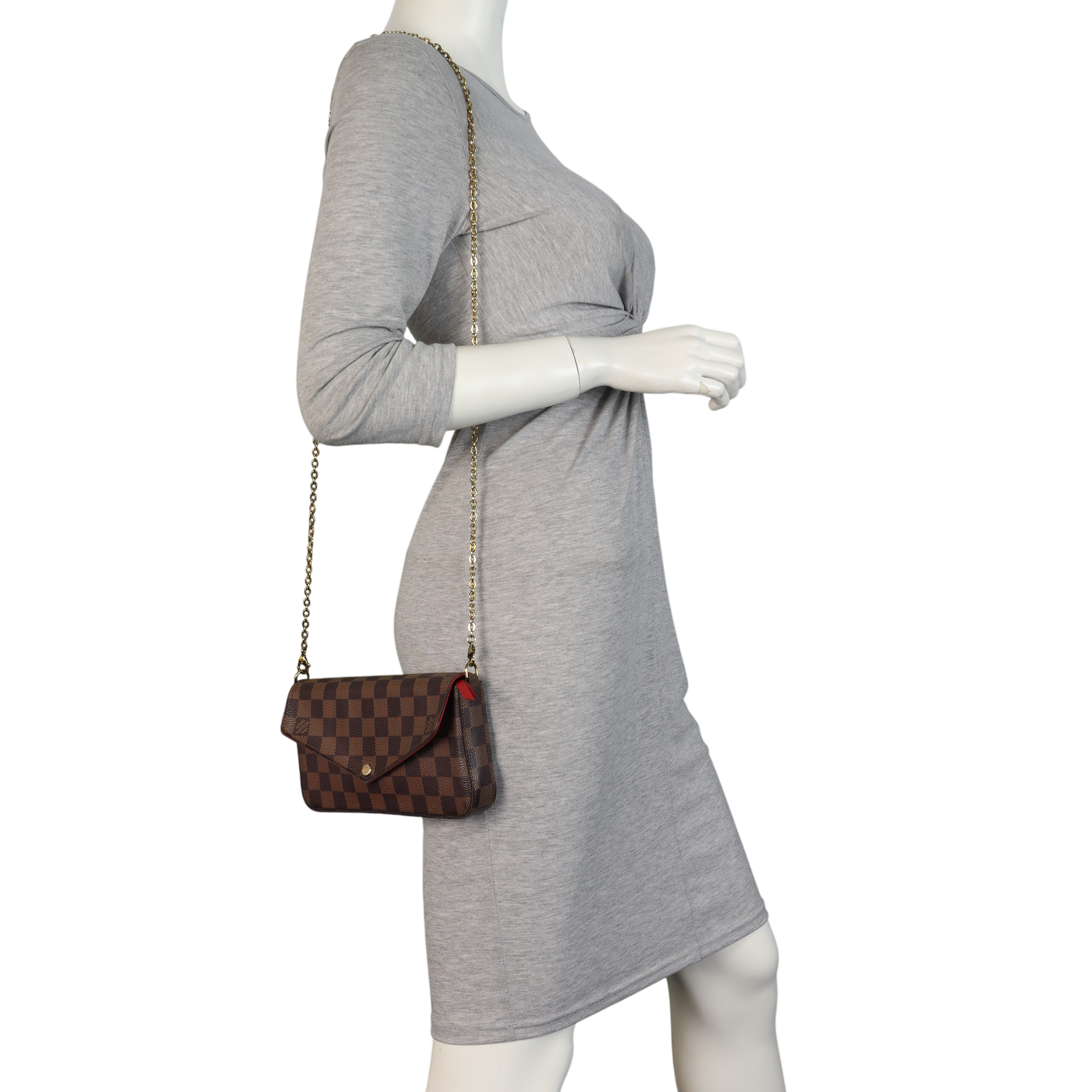 Louis Vuitton Pochette Felicie Damier Ebene