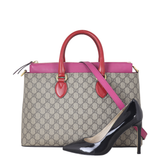 Gucci GG Supreme Linea A Zip Tote