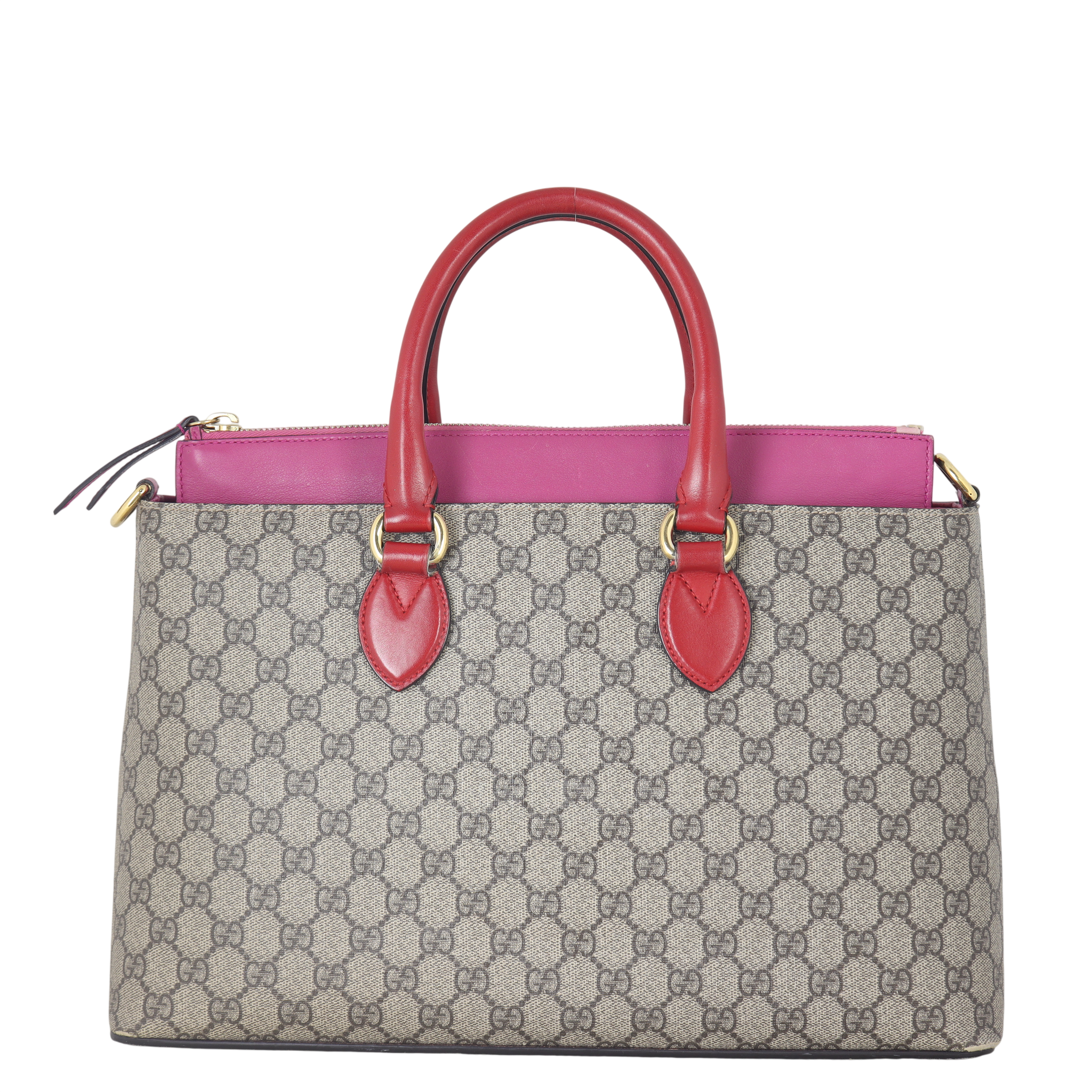 Gucci GG Supreme Linea A Zip Tote