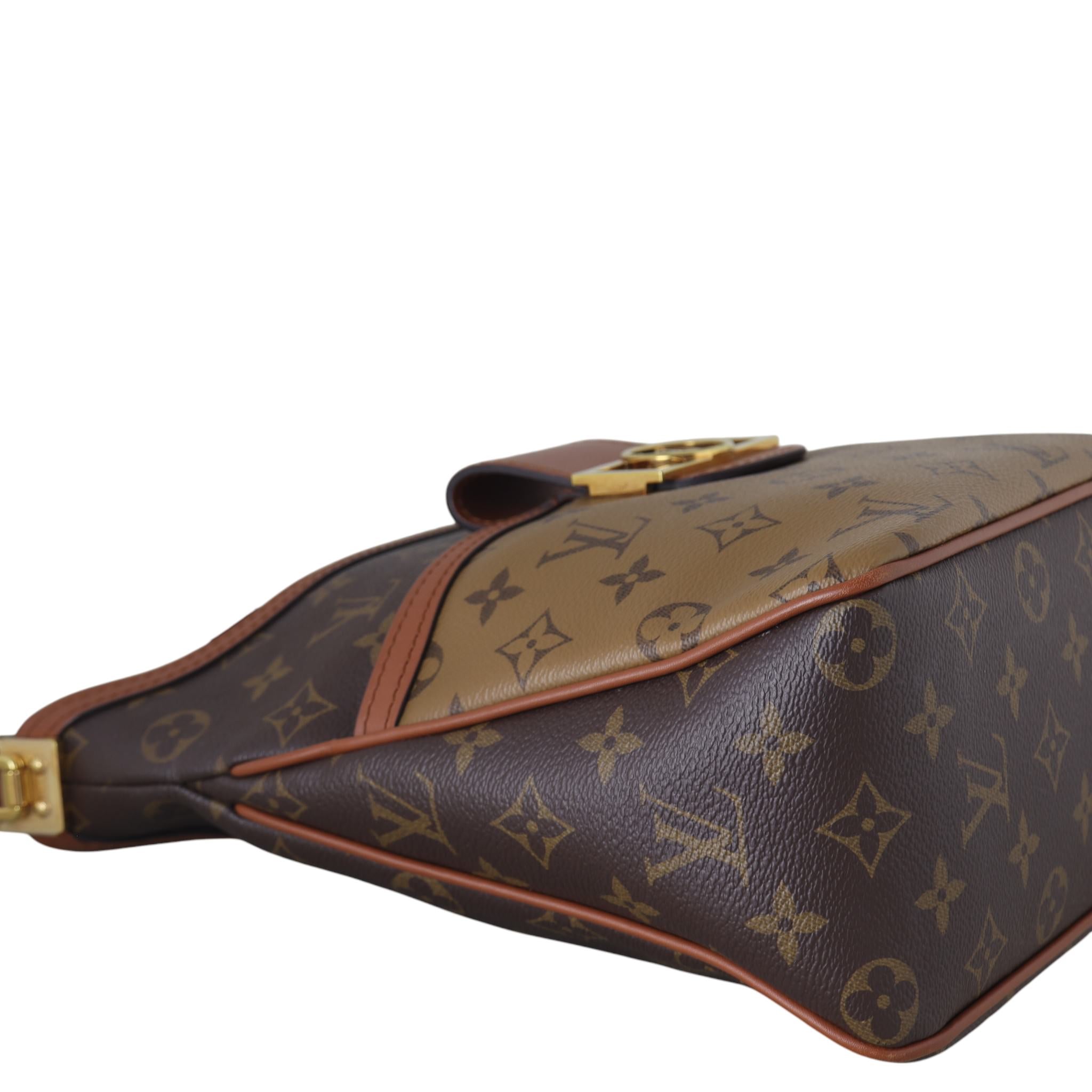 Louis Vuitton Dauphine Hobo PM Monogram Reverse