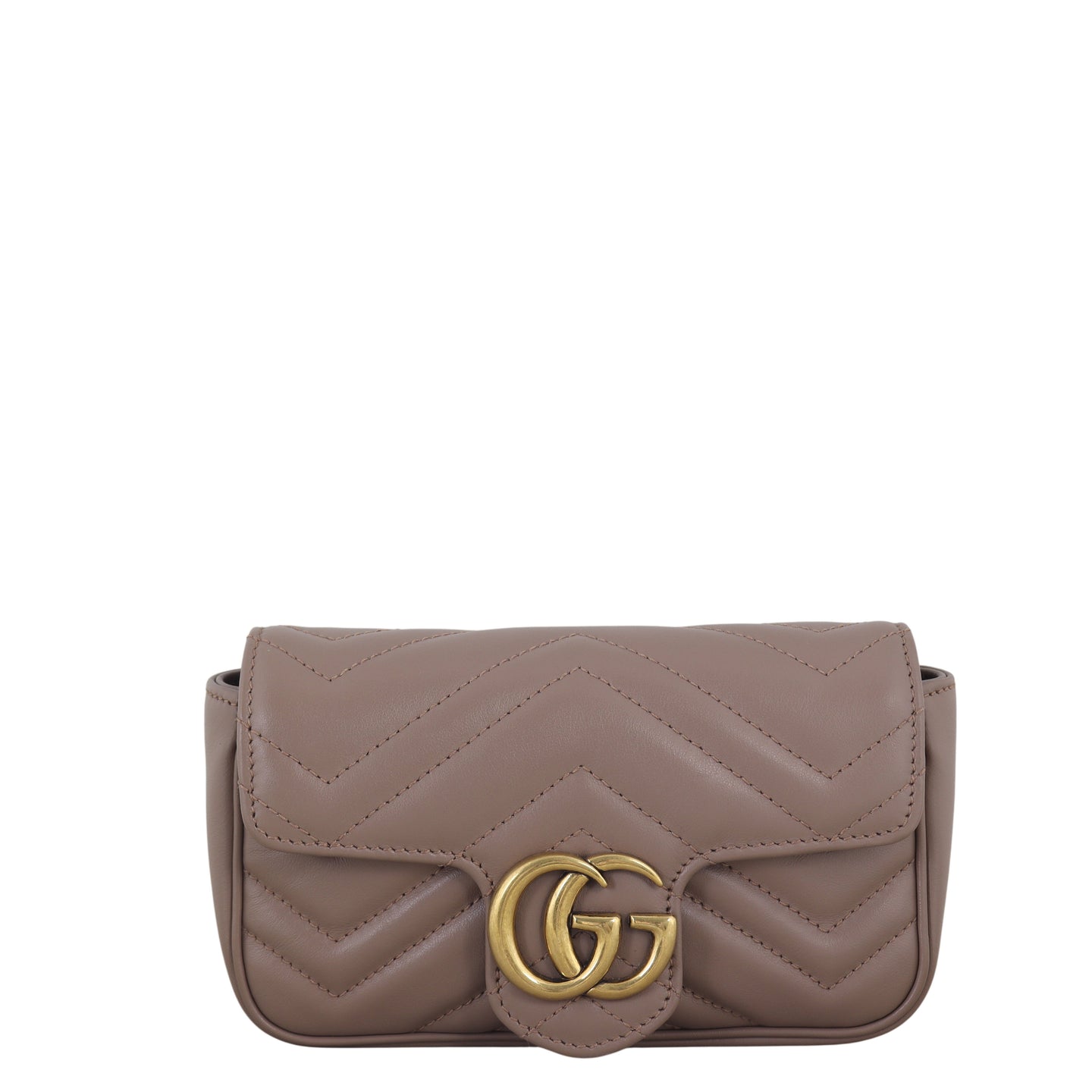 Gucci GG Marmont Matelasse Super Mini Shoulder Bag