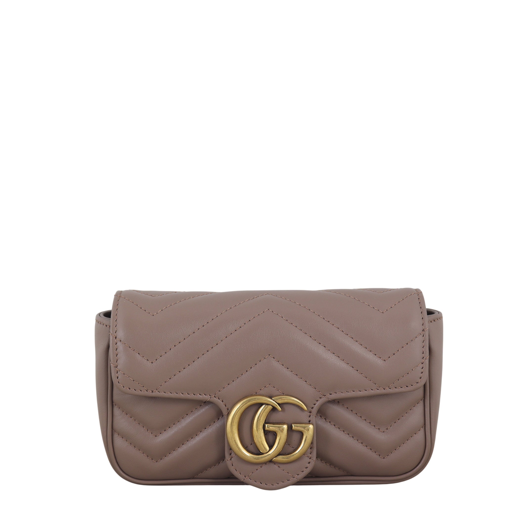 Gucci GG Marmont Matelasse Super Mini Shoulder Bag