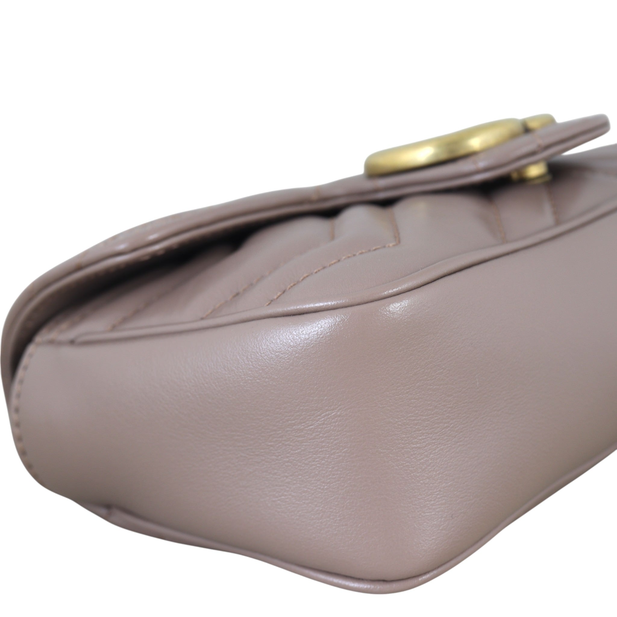 Gucci GG Marmont Matelasse Super Mini Shoulder Bag