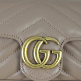 Gucci GG Marmont Matelasse Super Mini Shoulder Bag