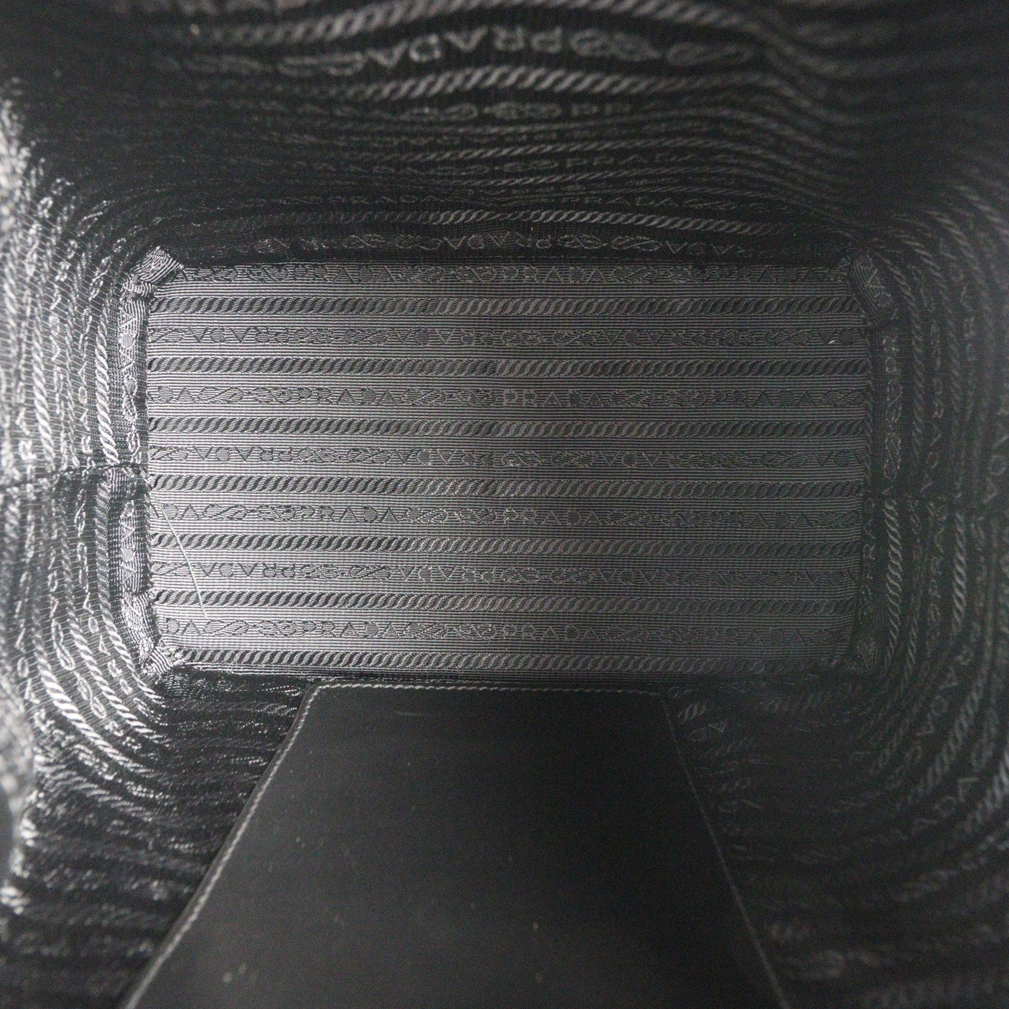 Prada Saffiano Lux Bucket Bag