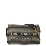 Saint Laurent Rive Gauche Chain Bag Embroidered