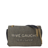 Saint Laurent Rive Gauche Chain Bag Embroidered