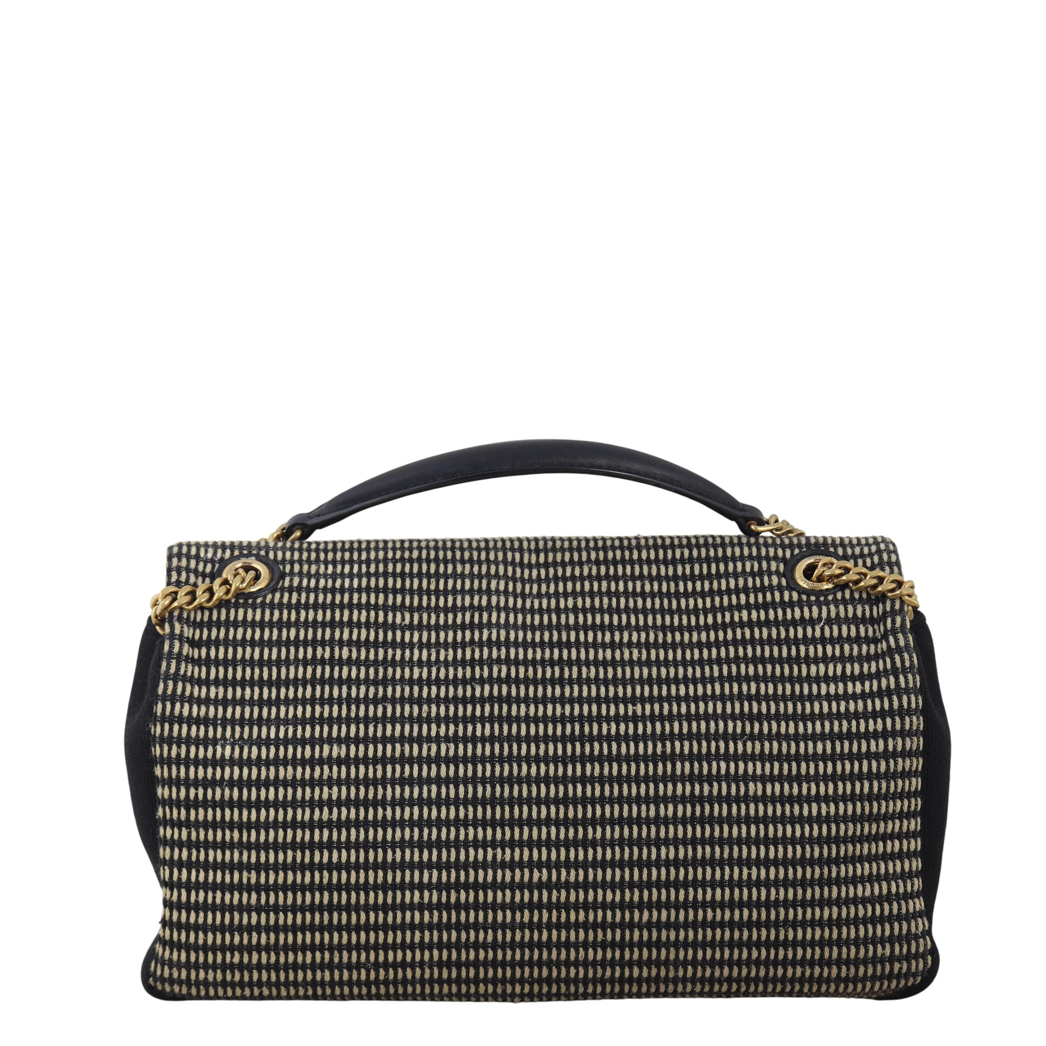 Saint Laurent Rive Gauche Chain Bag Embroidered