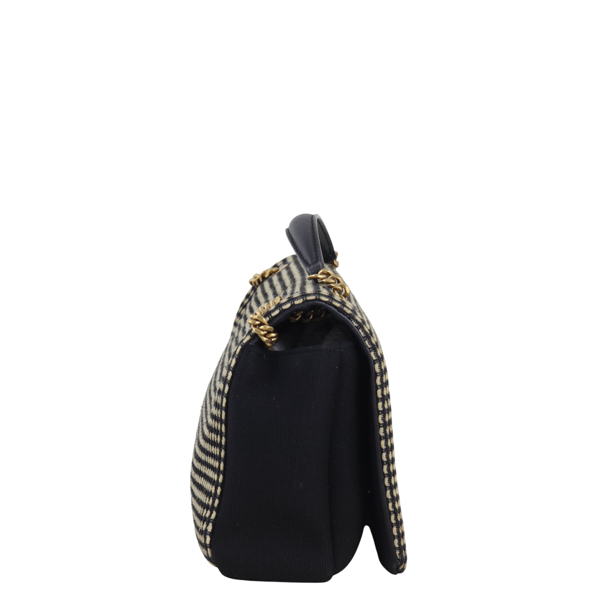 Saint Laurent Rive Gauche Chain Bag Embroidered