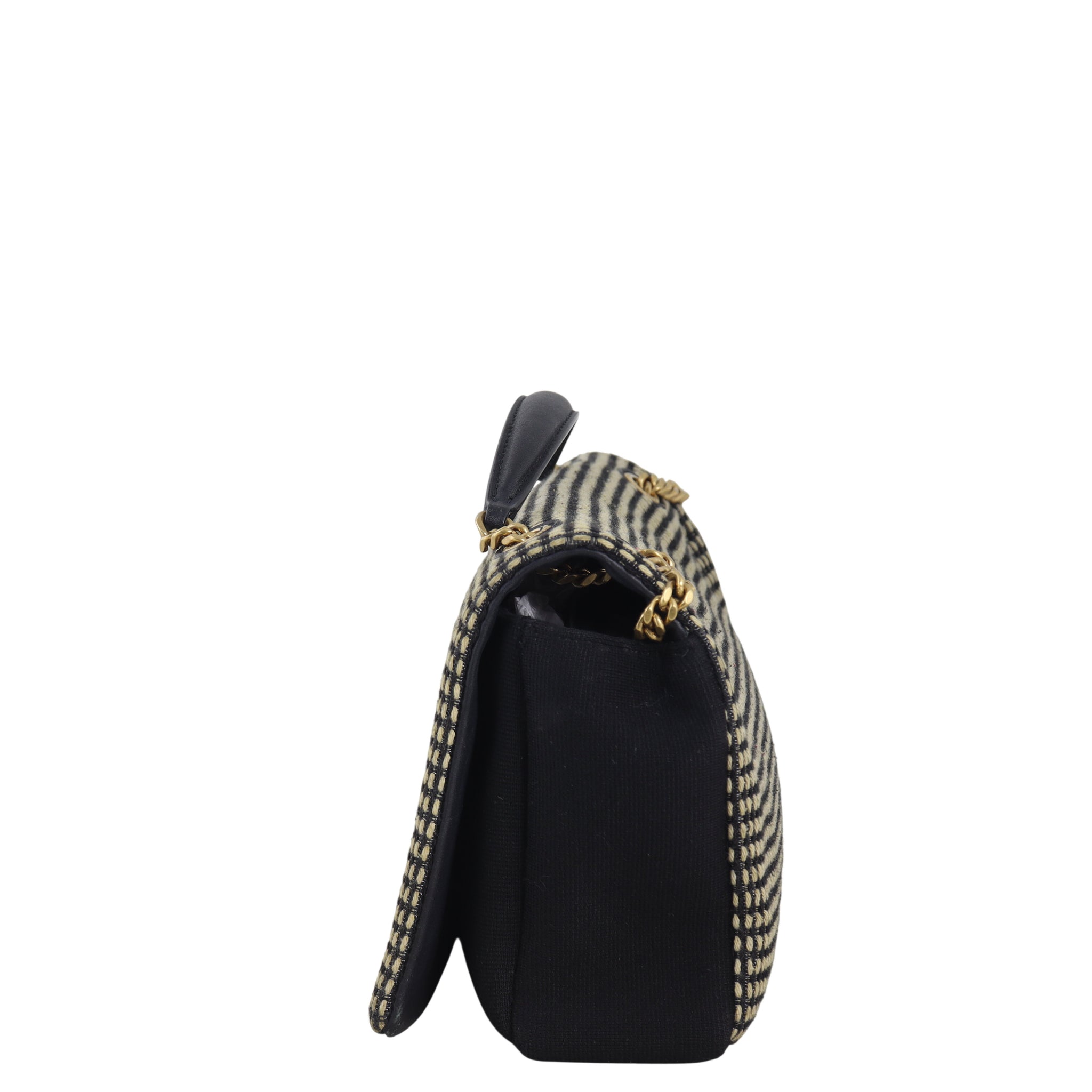 Saint Laurent Rive Gauche Chain Bag Embroidered