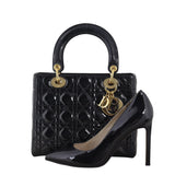 Dior Lady Dior Medium Patent