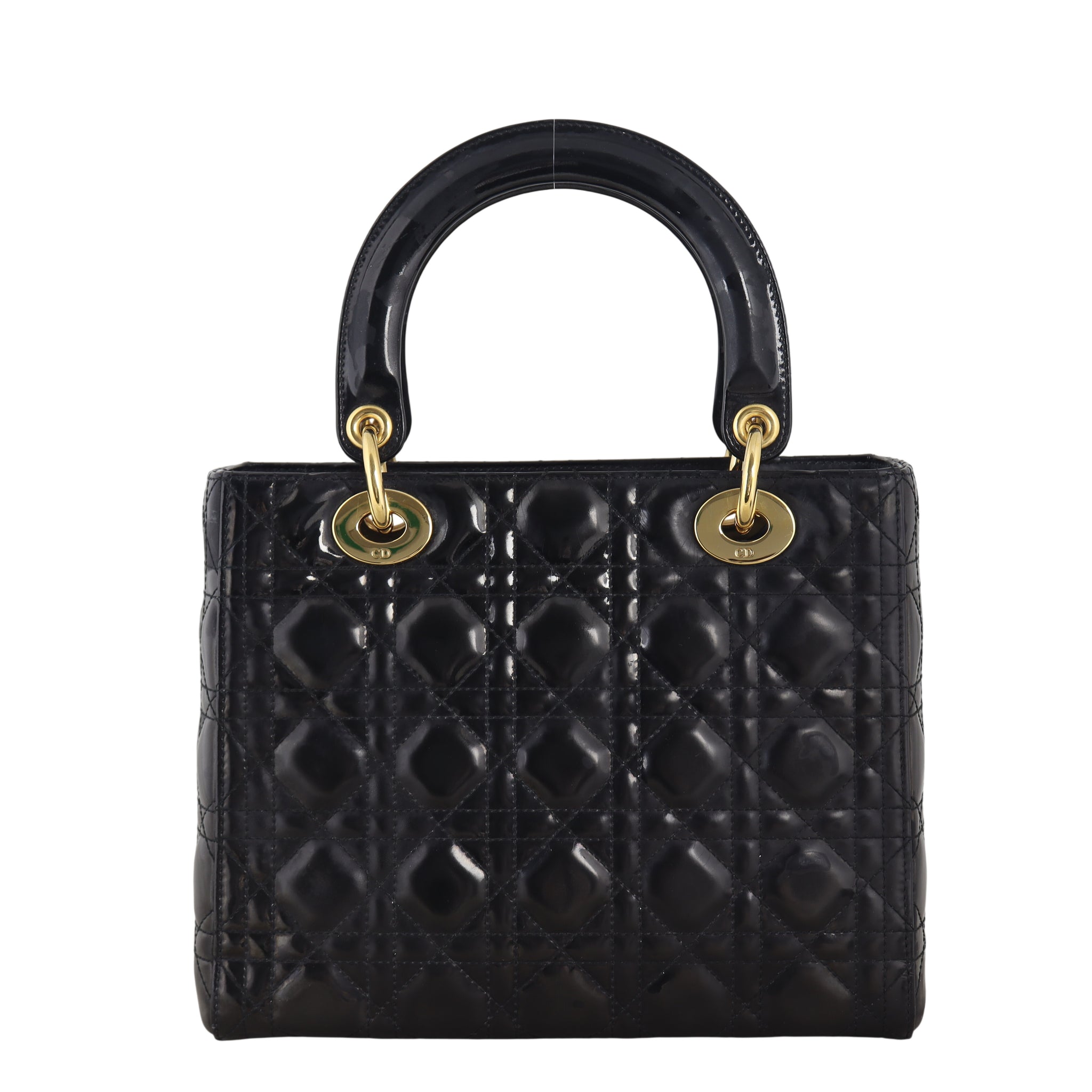 Dior Lady Dior Medium Patent