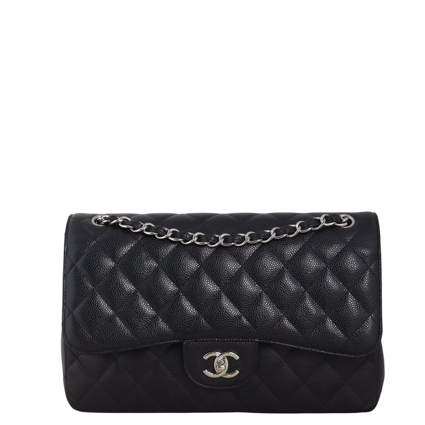 Chanel Classic Double Flap Jumbo Caviar