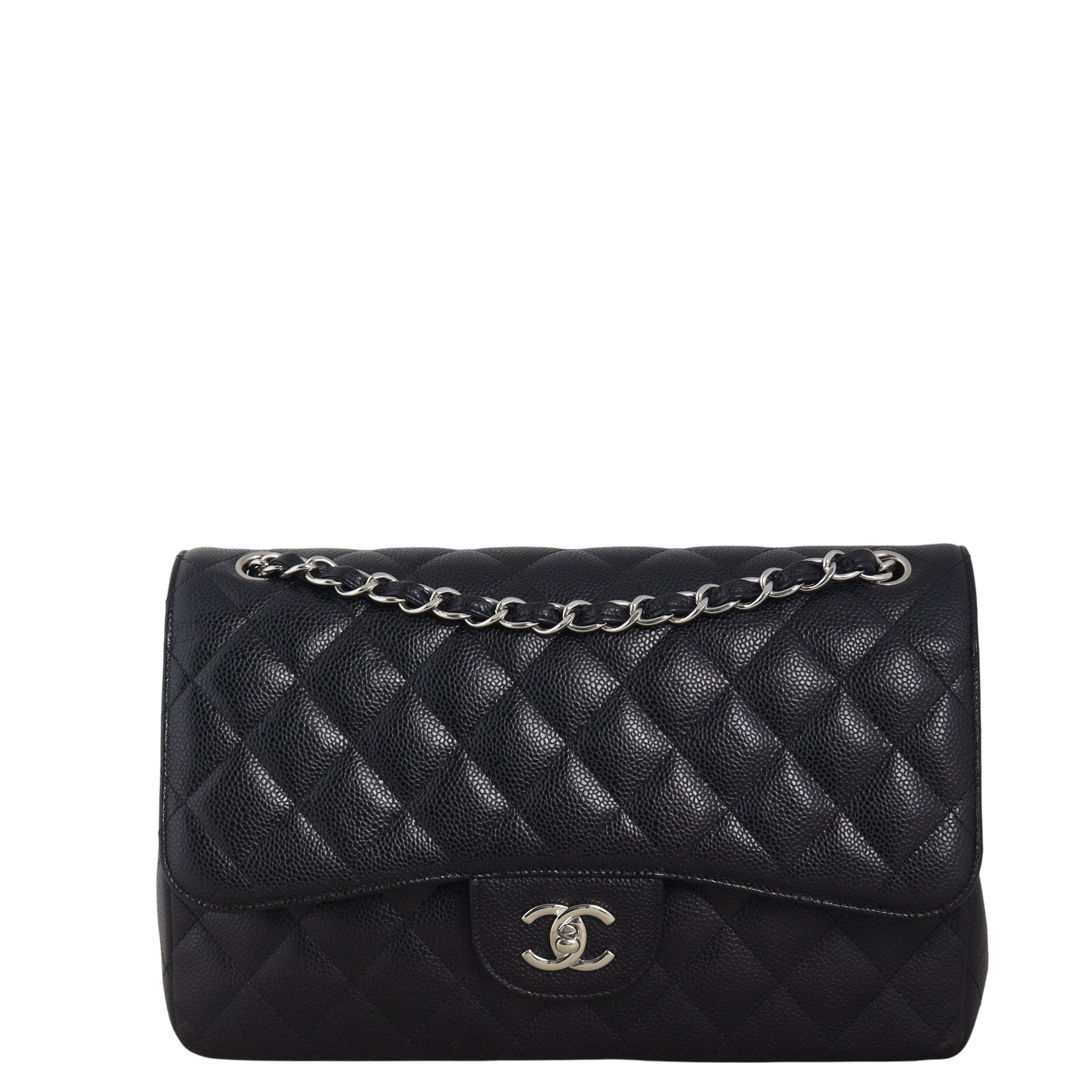 Chanel Classic Double Flap Jumbo Caviar